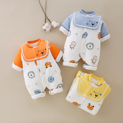 Combinaison Hiver Bébé Imprimé Animal — SnuggleZoo™