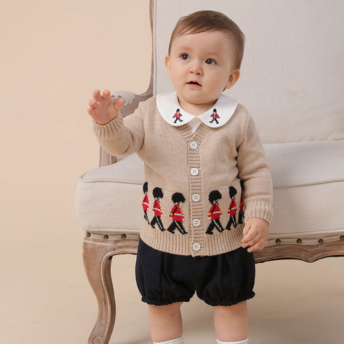 Veste Tricotée Cartoon pour Enfants — CozyTales™
