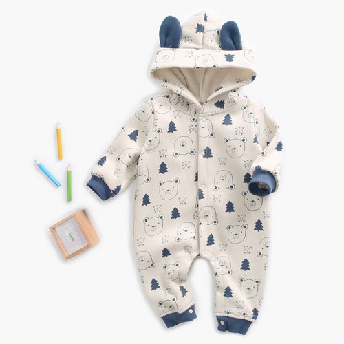 Combinaison Hiver à Capuche pour Bébé — CozyCub™