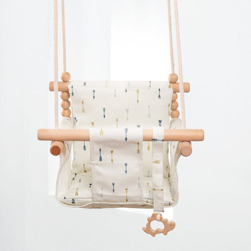 Balançoire Bébé en Coton Canvas — Naturoo™