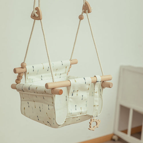 Balançoire Bébé en Coton Canvas — Naturoo™