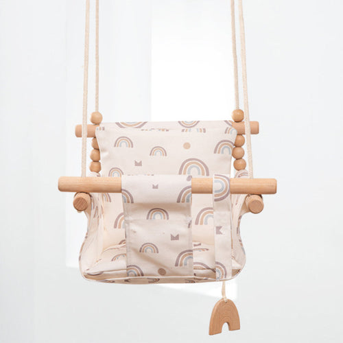 Balançoire Bébé en Coton Canvas — Naturoo™