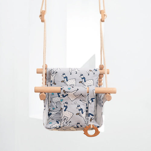 Balançoire Bébé en Coton Canvas — Naturoo™