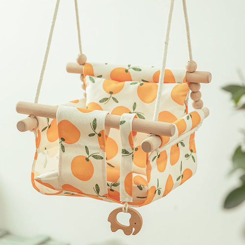 Balançoire Bébé en Coton Canvas — Naturoo™