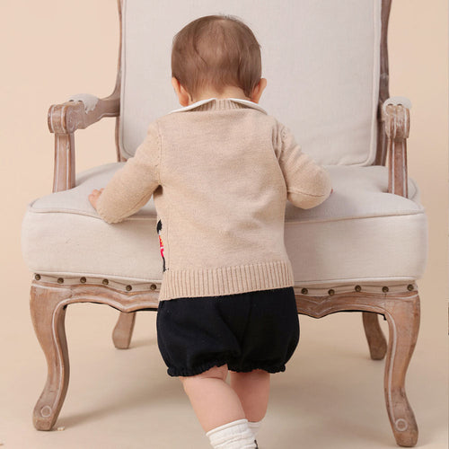 Veste Tricotée Cartoon pour Enfants — CozyTales™
