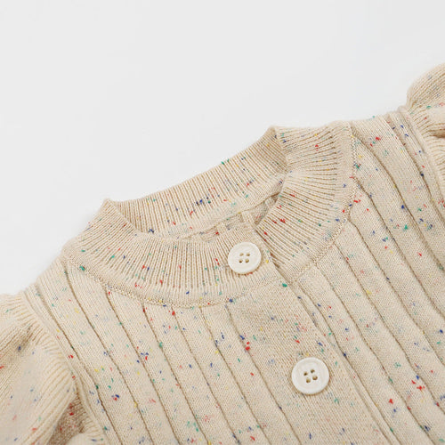 Barboteuse Automne en Coton Tricoté — KnitNest™