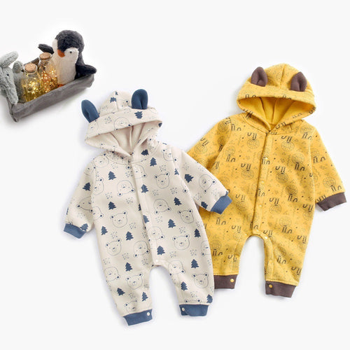 Combinaison Hiver à Capuche pour Bébé — CozyCub™