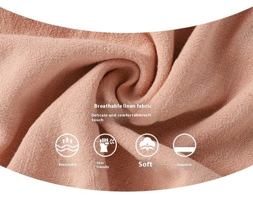 Barboteuse Bébé en Lin à Bretelles — LinoNest™