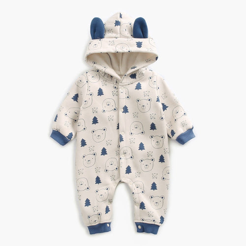 Combinaison Hiver à Capuche pour Bébé — CozyCub™