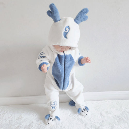Combinaison Automne Oreilles Animaux — CuddleCub™