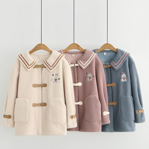 Manteau Enfant Doublé Peluche Lapin — Youth Lamb