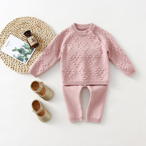 Set Pull & Pantalon Tricotés pour Bébé — KnitNest™
