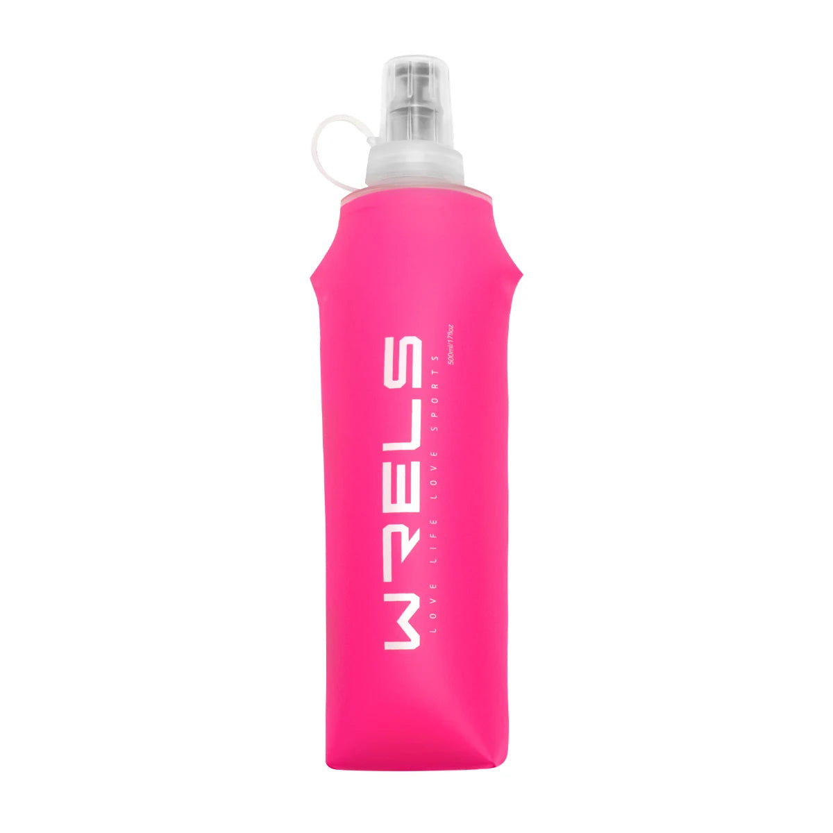 1pc150ml/250ml/500ml extérieur pliable Silicone morsure taille bouteille d'eau en cours d'exécution Camping randonnée voyage bouteille d'eau pratique