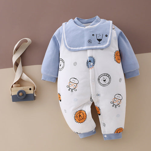 Combinaison Hiver Bébé Imprimé Animal — SnuggleZoo™