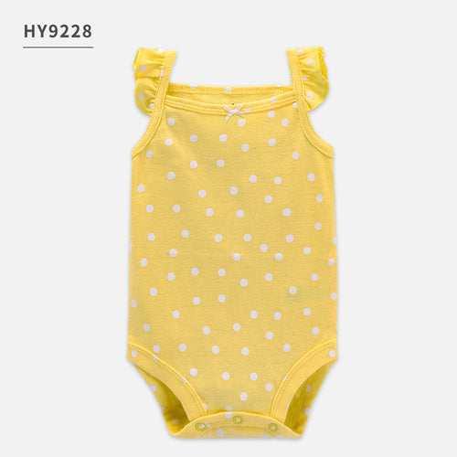 Set 5 Barboteuses Été en Coton Fille — TinyJoy™