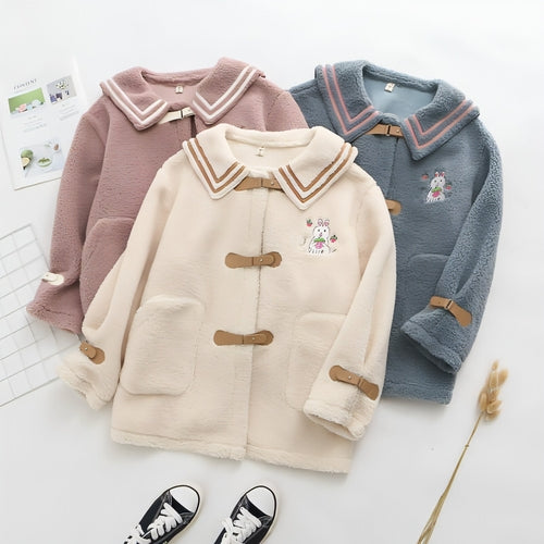 Manteau Enfant Doublé Peluche Lapin — Youth Lamb