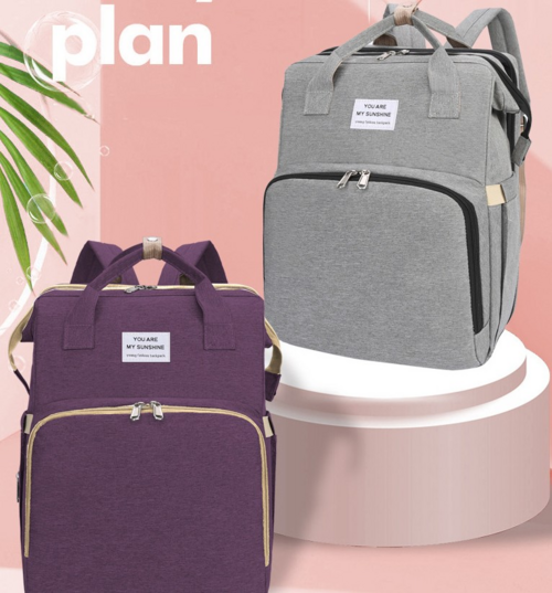 Sac à Langer 3-en-1 avec Lit Nomade — FoldAway ALLFASHION™