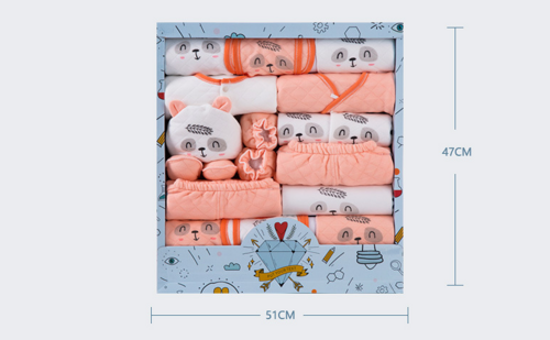 Coffret Naissance 15 Pièces en Coton — SnuggleBox™