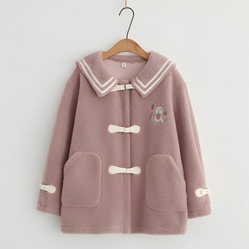 Manteau Enfant Doublé Peluche Lapin — Youth Lamb